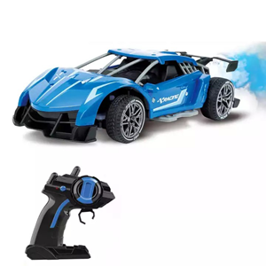 ماشین کنترلی شارژی لامبورگینی آبی دودزا smoke Lamborghini Remote Control Sport 2.4G-اسباب بازی